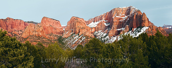 Temple and Towers - Kolob Canyon - _Panorama