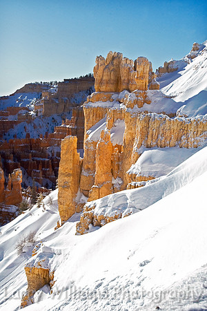 Hoodoos on Hill at Natural Bridge - _MG_5704